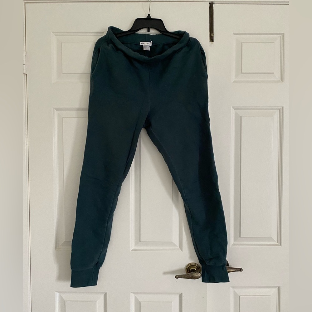 Good American sweatpants in blue size 2 (fits like L/XL)